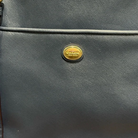 Vintage Coach Leather Peyton Jordan Double Zip Satchel. - Picture 2 of 16